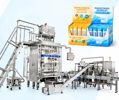Multi-Lane Liquid Stick Pack Line