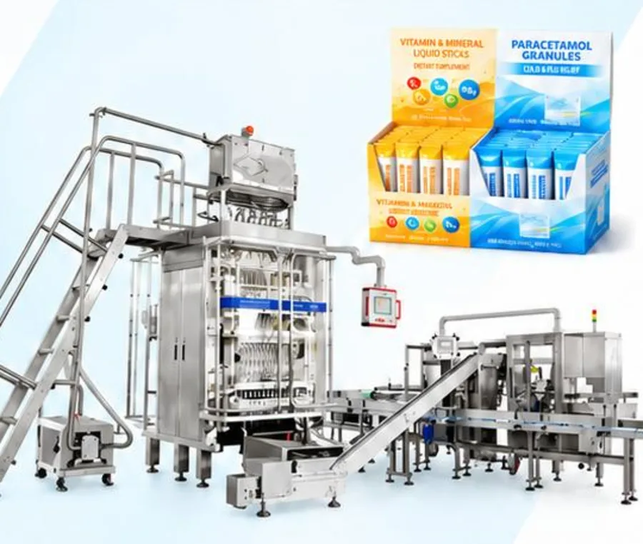 Multi-Lane Liquid Stick Pack Line