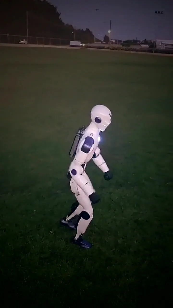 GEM humanoid robot in a dance pose